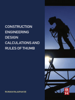 Construction Engineering Design Calculations and Rules of Thumb