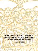 Festivals and Feast Days of Lincolnshire (Folklore History Series)