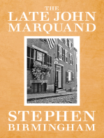 The Late John Marquand: A Biography