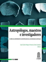 Antropólogos, maestros e investigadores: 50 años del Departamento de Antropología de la Universidad de Antioquia