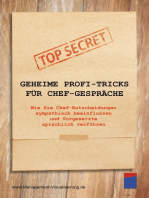 Geheime Profi-Tricks für Chef-Gespräche