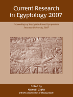 Current Research in Egyptology 2007: Proceedings of the Eighth Annual Conference