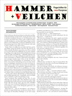 Hammer + Veilchen Nr. 5: Flugschriften für neue Kurzprosa