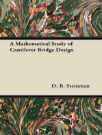 A Mathematical Study of Cantilever Bridge Design