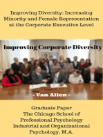 Improving Corporate Diversity: My Graduate Paper