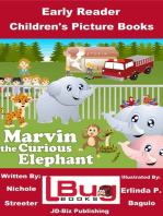 Marvin the Curious Elephant: Early Reader - Children's Picture Books