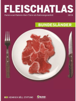 Fleischatlas 2016: Deutschland Regional / Daten und Fakten über Tiere als Nahrungsmittel