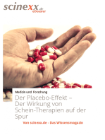 Der Placebo-Effekt: Der verblüffenden Wirkung von Schein-Therapien auf der Spur