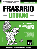 Frasario Italiano-Lituano e dizionario ridotto da 1500 vocaboli
