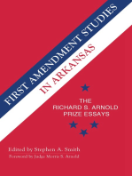 First Amendment Studies in Arkansas: The Richard S. Arnold Prize Essays