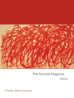 The Ruined Elegance: Poems