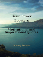 Brain Power Boosters Motivational and Inspirational Quotes