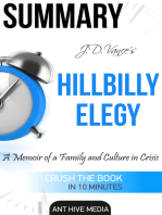 J.D. Vance’s Hillbilly Elegy A Memoir of a Family and Culture In Crisis | Summary