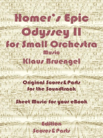 Homer's Epic Odyssey II for Small Orchestra Music: Original Scores to the Soundtrack - Sheet Music for Your eBook