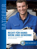 Recht für Handwerk und Gewerbe: Von der Auftragsvergabe bis zur Zahlung