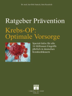 Krebs-OP: Optimale Vorsorge: Spezial-Infos für alle 16 Millionen Eingriffe jährlich in deutschen Krankenhäusern