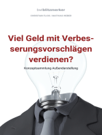 bwlBlitzmerker: Viel Geld mit Verbesserungsvorschlägen verdienen? Konzeptsammlung Außendarstellung