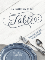 An Invitation to the Table: Embracing the Gift of Hospitality