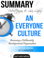 Robert Kegan & Lisa Lahey’s An Everyone Culture: Becoming a Deliberately Developmental Organization | Summary