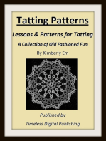 Tatting Patterns: Lessons & Patterns for Tatting with Illustrations