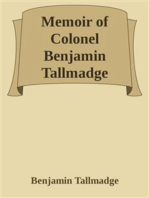 Memoir of Colonel Benjamin Tallmadge