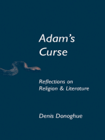 Adam's Curse: Reflections on Religion and Literature