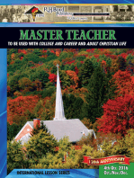 Master Teacher: 4th Quarter 2016