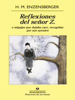 Reflexiones del señor Z.: o migajas que dejaba caer, recogidas por sus oyentes