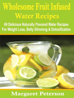 Wholesome Fruit Infused Water Recipes