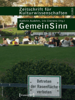 GemeinSinn: Zeitschrift für Kulturwissenschaften, Heft 2/2013