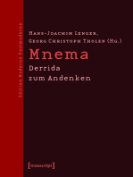 Mnema: Derrida zum Andenken