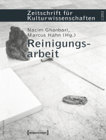 Reinigungsarbeit: Zeitschrift für Kulturwissenschaften, Heft 1/2013