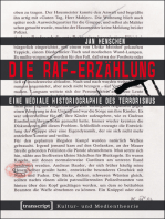 Die RAF-Erzählung: Eine mediale Historiographie des Terrorismus