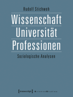 Wissenschaft, Universität, Professionen: Soziologische Analysen