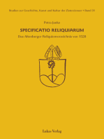 Studien zur Geschichte, Kunst und Kultur der Zisterzienser / Specificatio Reliquiarum: Das Altenberger Reliquienverzeichnis von 1528