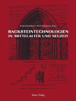 Studien zur Backsteinarchitektur / Backsteinarchitektur in Mitteleuropa. Neuere Forschungen: Protokollband des Greifswalder Kolloquiums 1998