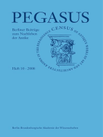 Pegasus / Pegasus 10: Berliner Beiträge zum Nachleben der Antike