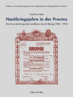 Nachkriegsjahre in der Provinz: Der brandenburgische Landkreis Zauch-Belzig 1945–1952