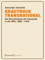 Krautrock transnational: Die Neuerfindung der Popmusik in der BRD, 1968-1978