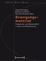 Bewegungsmaterial: Produktion und Materialität in Tanz und Performance