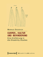 Körper, Kultur und Behinderung: Eine Einführung in die Disability Studies