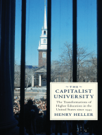 The Capitalist University: The Transformations of Higher Education in the United States since 1945