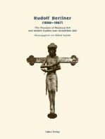 Rudolf Berliner (1886-1967): "The Freedom of Medieval Art" und andere Studien zum christichen Bild