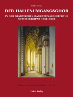 Studien zur Backsteinarchitektur / Der Hallenumgangschor in der mitteleuropäischen Backsteinarchitektur 1350-1500