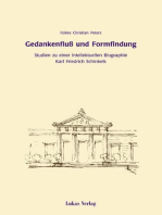 Gedankenfluss und Formfindung: Studien zu einer intellektuellen Biographie Karl Friedrich Schinkels