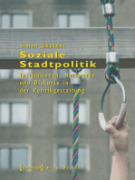 Soziale Stadtpolitik: Institutionen, Netzwerke und Diskurse in der Politikgestaltung