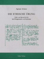 Die ethische Übung: Ethik und Sprachkritik bei Wittgenstein und Sokrates