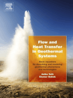 Flow and Heat Transfer in Geothermal Systems: Basic Equations for Describing and Modeling Geothermal Phenomena and Technologies