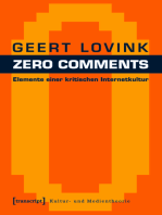 Zero Comments: Elemente einer kritischen Internetkultur