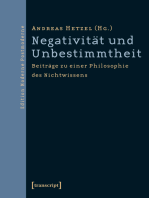 Negativität und Unbestimmtheit: Beiträge zu einer Philosophie des Nichtwissens. Festschrift für Gerhard Gamm
